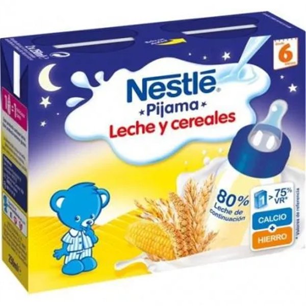Nestle Nestlé Milk Porridge With 8 Cereals 2 X 250ml