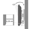 TV Statīvs Techly ICA-LCD 2900B 19" 37" 25 kg