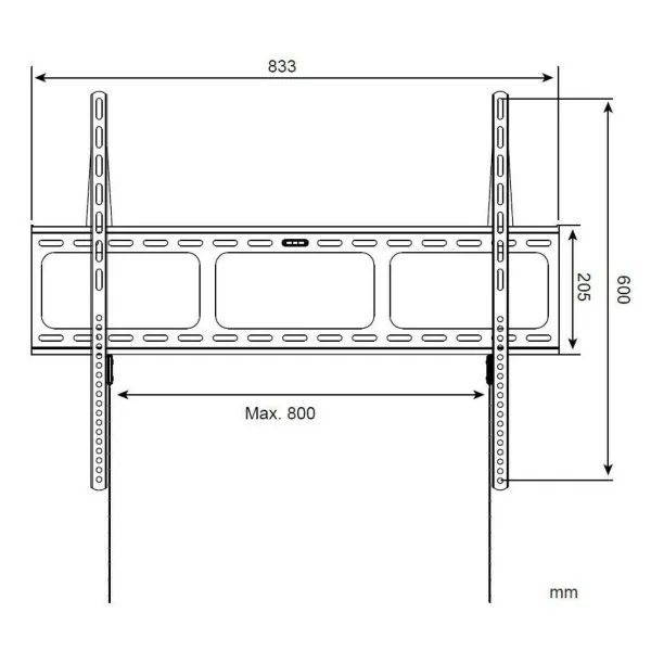 Подставка для ТВ Techly ICA-PLB 860 42" 80" 60 Kg