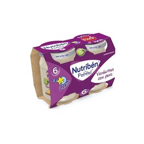 Nutriben Nutribén Potito Cena Bipack Verduritas Con Pavo 2x 190g