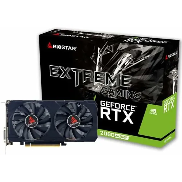Grafikas Karte Biostar VGABIONVD0004 GeForce RTX 2060 Super GDDR6