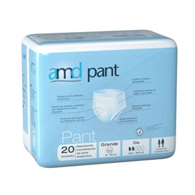 Amd Absorbent Day Pant Panty Liner Large Size 40U