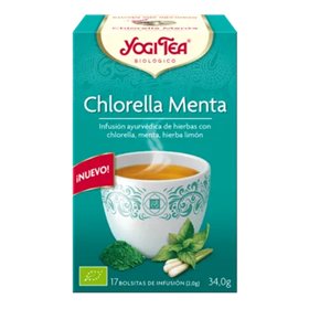 Yogi Tea Chlorella Menta 17 Bolsitas