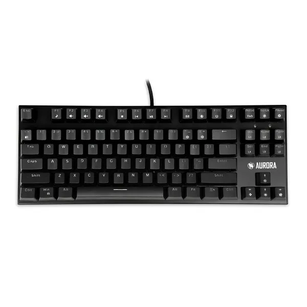 Klaviatūra Ibox IKGMK2R Juoda Spalvotas QWERTY Qwerty US