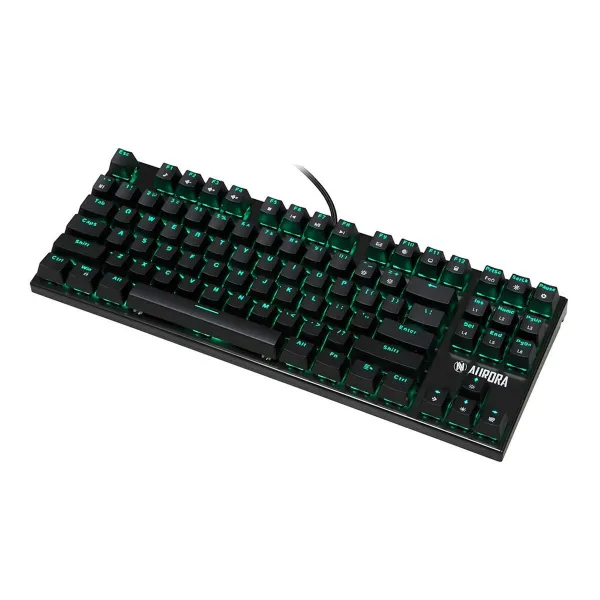 Klaviatūra Ibox IKGMK2R Juoda Spalvotas QWERTY Qwerty US