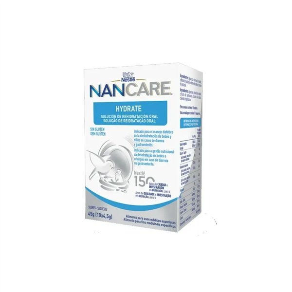 Nestlé NanCare Hydrate 4,5gr 10 Sobres