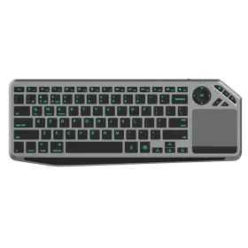 Klaviatūra Techly ICTB9801TB Juoda Spalvotas Monochrominis QWERTY