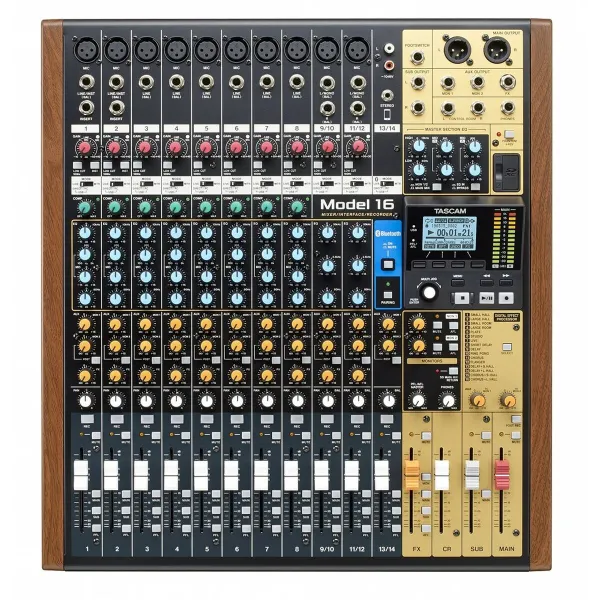 DJ galds Tascam MODEL 16
