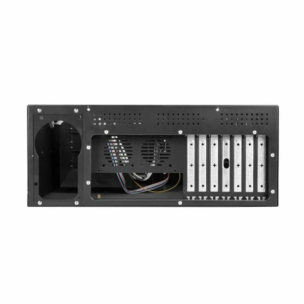 ATX Korpus Lanberg SC01-4504-08B Must 4U Riiul