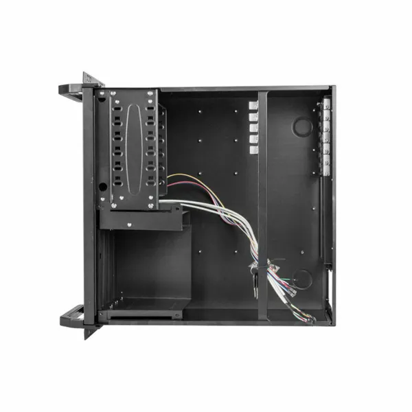 ATX Korpus Lanberg SC01-4504-08B Must 4U Riiul