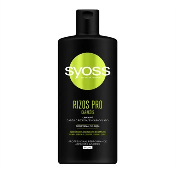 Syoss Shampoo Rizos Pro Definition And Hydration Wavy Or Curly Hair 440ml
