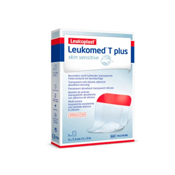 Leukomed T Plus Skin Sensitive 5x7.2cm 5U