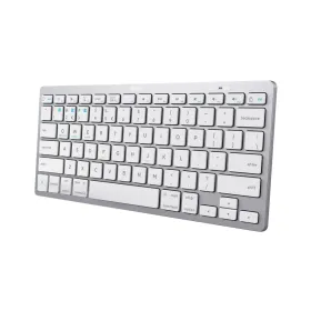 Belaidė klaviatūra Trust 24651 Qwerty US Sidabras Monochrominis