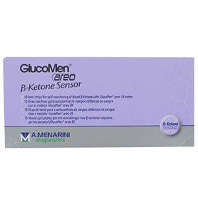 Glucomen Areo Sensor B-Ketone 10 Test Strips