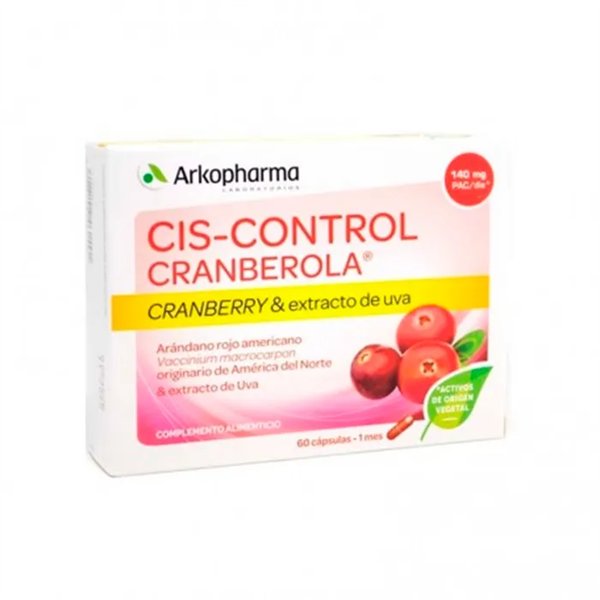 Arkopharma Cranberola Ciscontrol 60 Capsules 