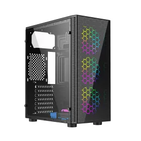 ATX Semi-tower Korpus GEMBIRD CCC-FC-500 Must Mitmevärviline