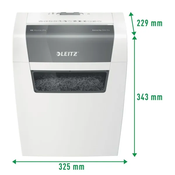 Paperisilppuri Leitz IQ Home Shredder 15 L