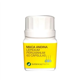 Botánicapharma Andean Maca 500mg 60 Capsules 