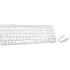 Klaviatūra ir pelė Esperanza EK122W Balta QWERTY