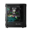 ATX Semi-tower Korpus Logic PORTOS ARGB Valge Must