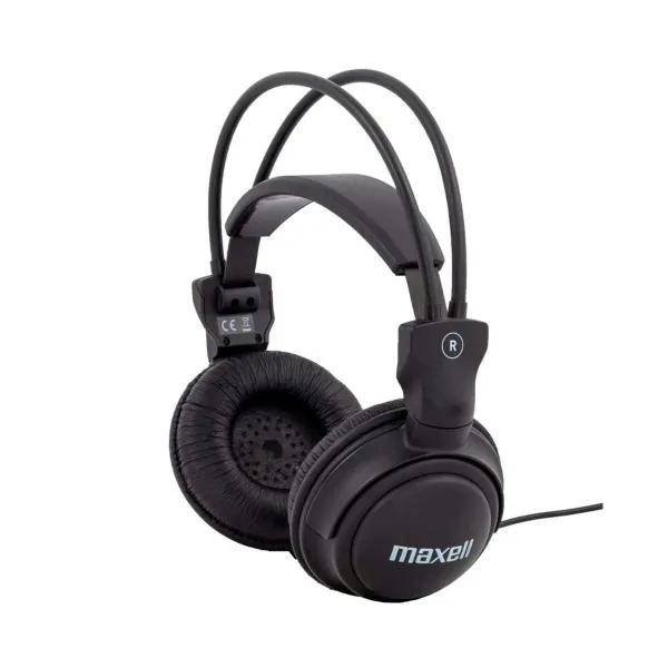 Ausinės su mikrofonu Maxell HOME STUDIO Juoda