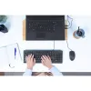 Klaviatūra Trust 23880 Juoda Anglų EEUU QWERTY