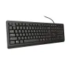 Klaviatūra Trust 23880 Juoda Anglų EEUU QWERTY