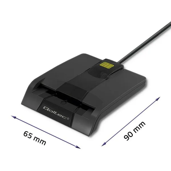 Кардридер Qoltec 50634 Чёрный