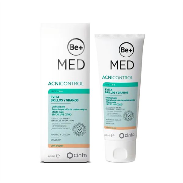 Be+ Med Acnicontrol Avoid Shine and Pimples 40ml 