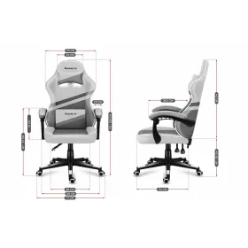 Стул Gaming Huzaro HZ-Force 4.4 White Mesh Белый