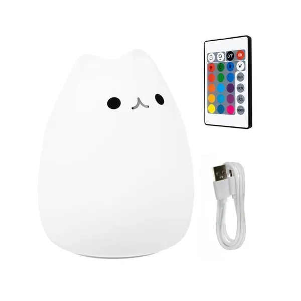 LED Night Light - Kitty