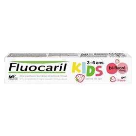 Fluocaril Kids Bi-fluoride Milk Teeth Strawberry Flavour 3-6 Years 50ml