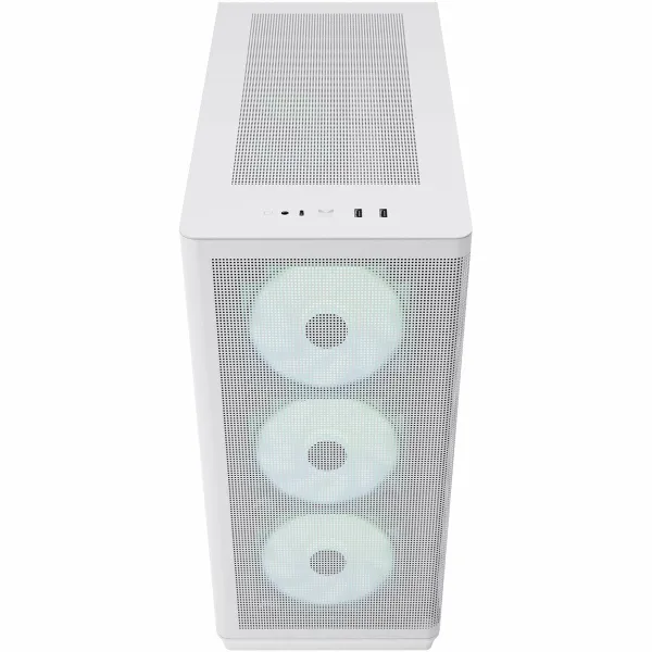 ATX Semi-tower Korpus Aerocool APNX-C1-WT-V1-ARGB Valge
