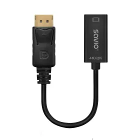 DisplayPort – HDMI adapteris Savio AK-62 20 cm