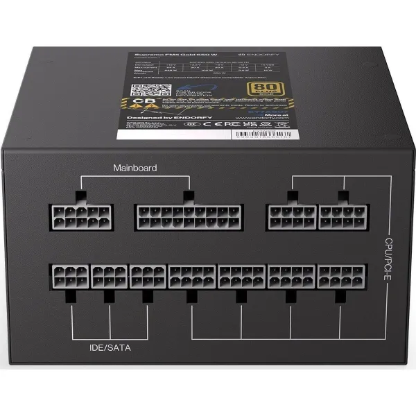 Strāvas padeve Endorfy EY7A007 ATX 650 W 80 Plus Gold
