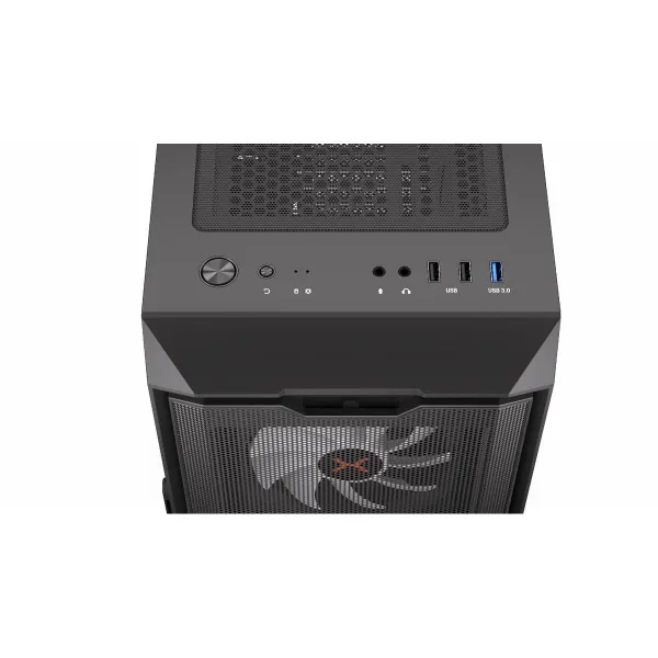 ATX Semi-tower Korpus Krux KRXD003 Must