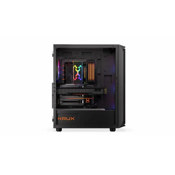 ATX Semi-tower Korpus Krux KRXD003 Must