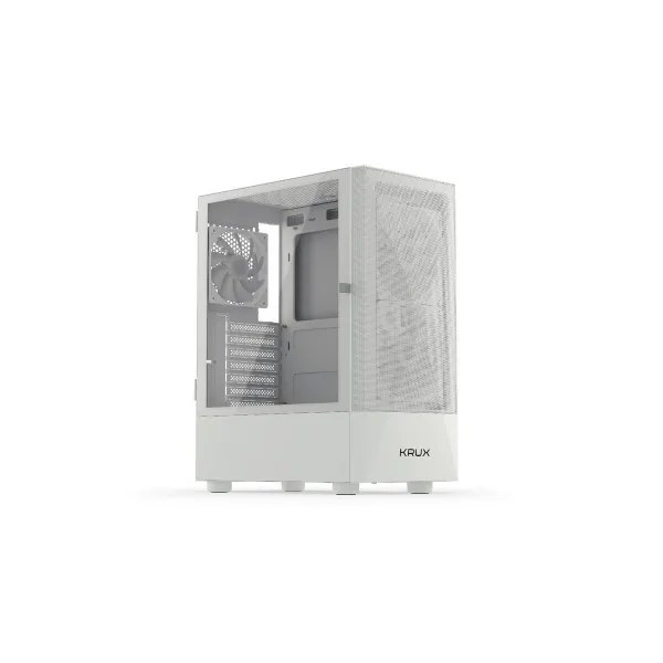 ATX Semi-tower Korpus Krux KRXD005 Valge