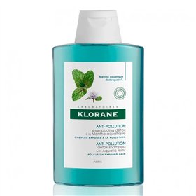 Klorane Aquatique Mint Detox Shampoo 400ml