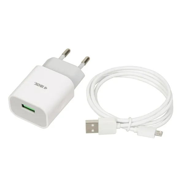 Seinalaadija Ibox ILUC41W Valge 12 W
