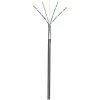 FTP Category 5e Rigid Network Cable Techly ITP8-RIS-0305LO Black 305 m