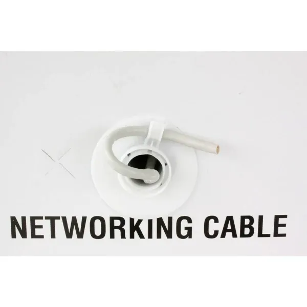 UTP Category 5e Rigid Network Cable Techly 025640 Grey 305 m