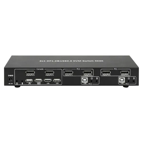KVM Lüliti Techly DP-KVM2