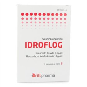 Brill Pharma Idroflog Ophthalmic Solution 15 Single Doses