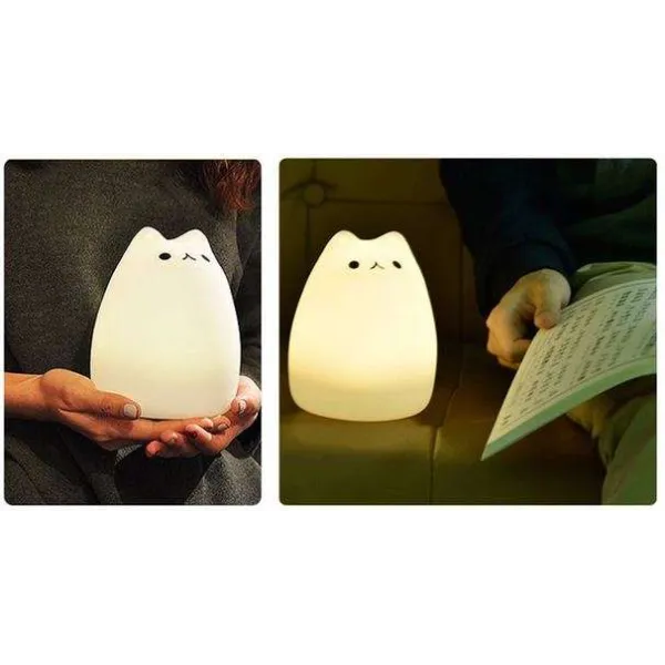 LED Night Light - Kitty