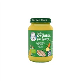 Gerber Organic Pea Potato Chicken 1U 190g