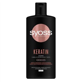 Syoss Keratin Champú Cabello Encrespado y Seco 440ml