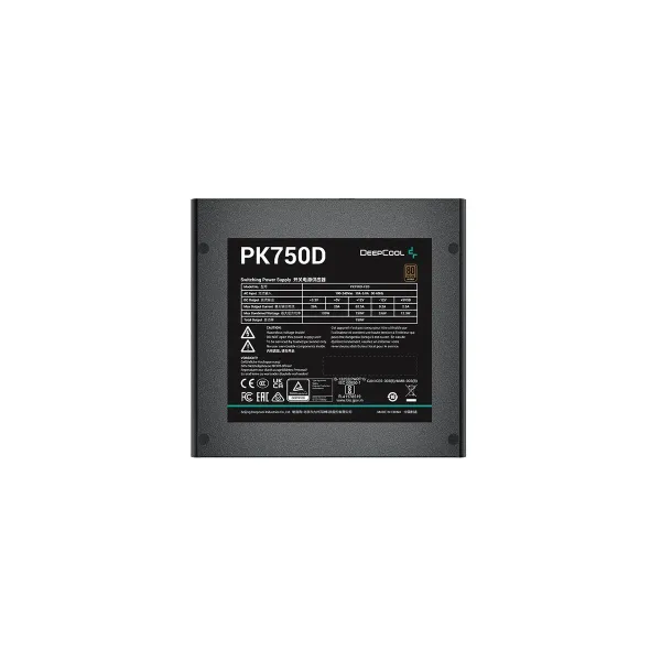 Toiteplokk DEEPCOOL PK750D 750 W 80 Plus Bronze