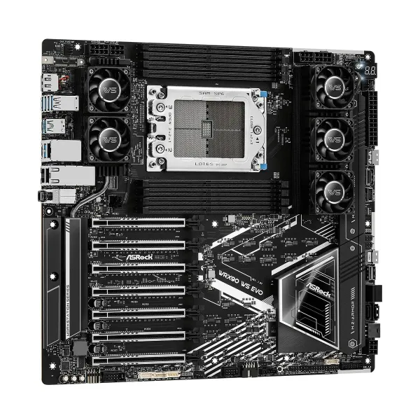 Pagrindinė plokštė ASRock WRX90 WS EVO AMD STR5 AMD WRX90