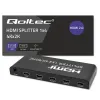 Переключатели HDMI Qoltec 51799 Чёрный
